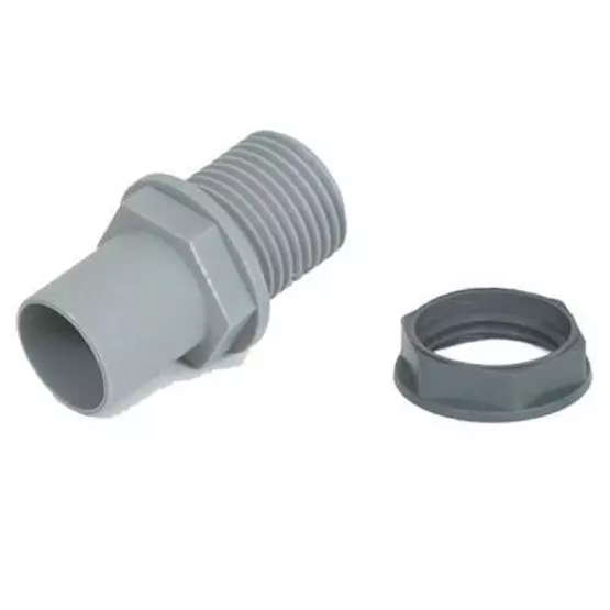 28mm Water Tank Connector & Backing Nut image 1