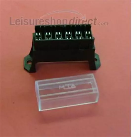 Fuse box 6 way for blade fuses image 1