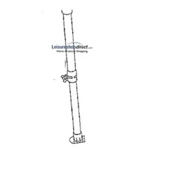 IXL B-pole no CH/CV for Ventura Standard Awnings image 1