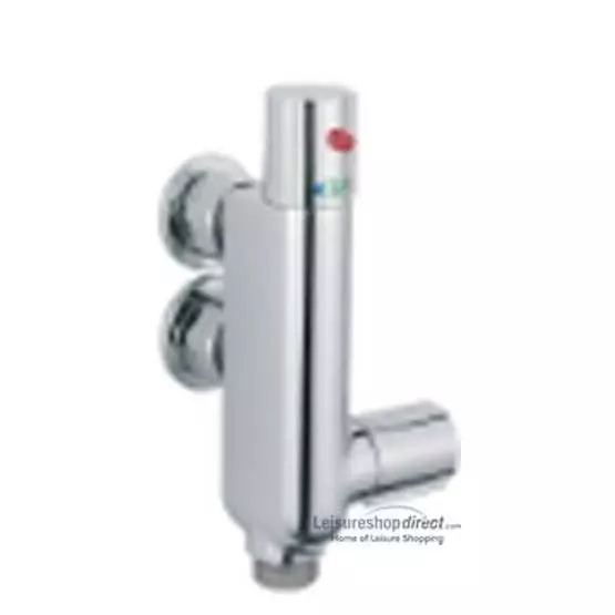 Thermostatic mixer valve - chrome image 1