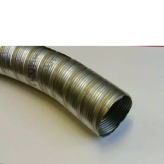 Truma Stainless flue pipe for Truma fires. 55mm diameter - 1m length image 1