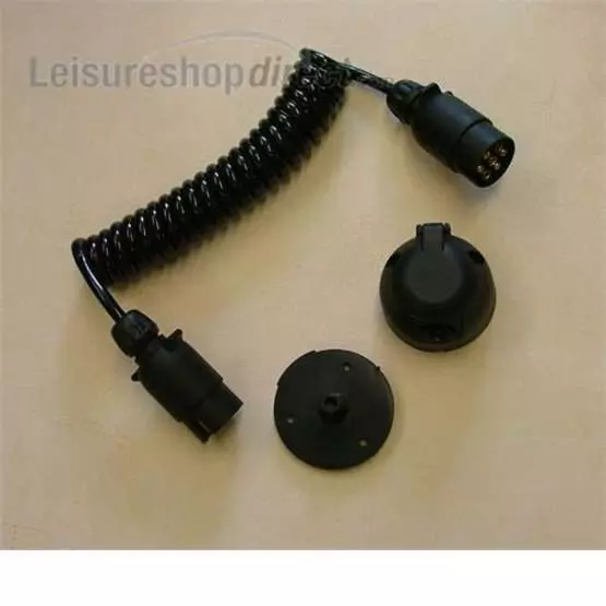 12N Coiled Cable with Two Plugs- image 1