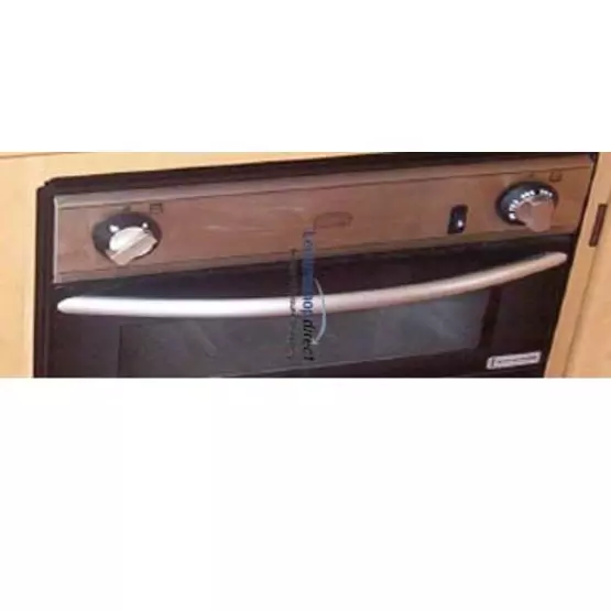 Bow Oven Door Handle Spinflo Midi Prima - Brushed Nickel image 1