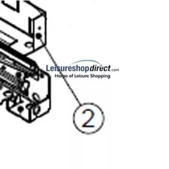 Spinflo Caprice Mk3 Burner Cover, rear bottom image 1