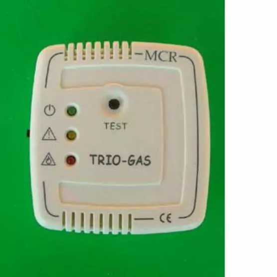 Trio gas alarm - colour ivory image 1