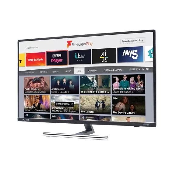 Avtex 279TS-F 27" Wi-Fi Connected HD TV with Freeview Play (12V/240V) image 1