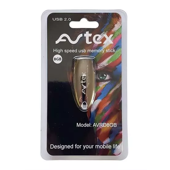Avtex 8GB USB Memory Stick for storing recorded TV Shows image 1