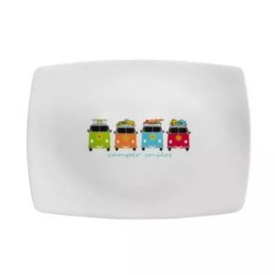 Camper Smiles Melamine Platter image 1