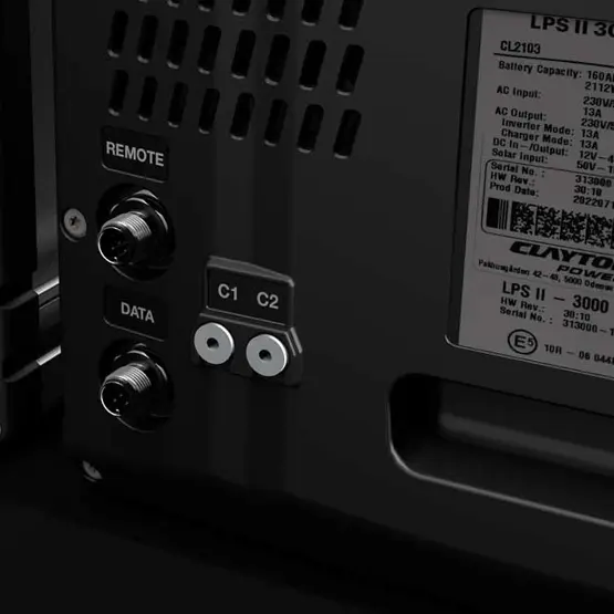 Clayton Power C1 and C2 connection