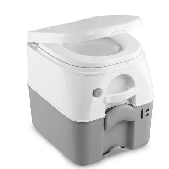 Dometic 976 Portable Toilet - White/Grey image 1