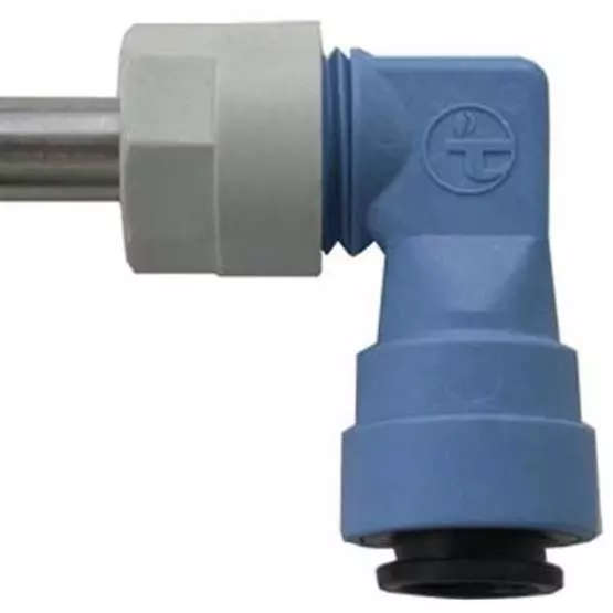 Elbow Fitting for Truma Boilers- 12mm (Blue) image 2