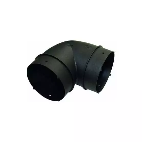 Truma Elbow BG for air ducts 72/62 m - BLACK image 1