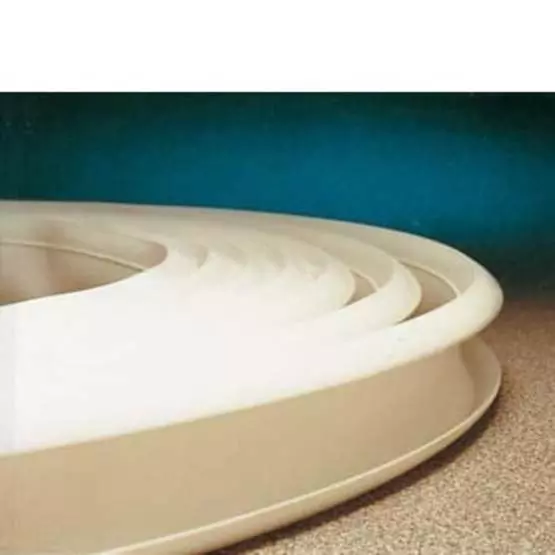 Caravan Motorhome Window Rubber Seal With Grey Insert - Fits 28-30mm Panel Gap