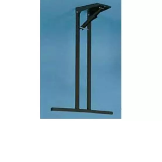 Free standing table leg - 660mm - silver sand image 1