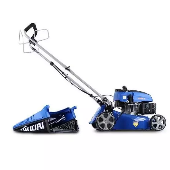 Hyundai HYM430SP Self Propelled 17" 139cc Petrol Lawn Mower Lightweight Lawnmower image 4