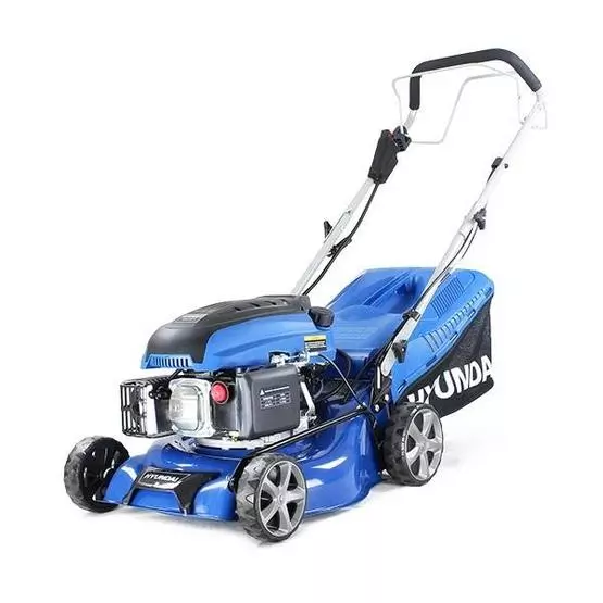 Hyundai HYM430SPE Self Propelled Electric Start 17" Petrol Lawn Mower image 1