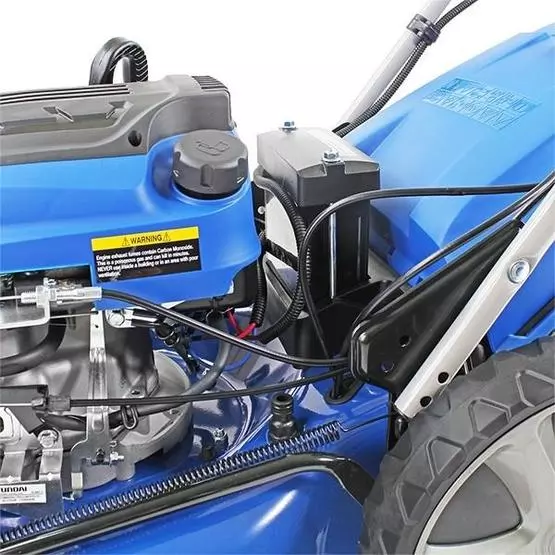 Hyundai HYM510SPE 20" 510mm Self Propelled Lawnmower Electric Push Button Start 196cc Petrol Lawn Mower image 4