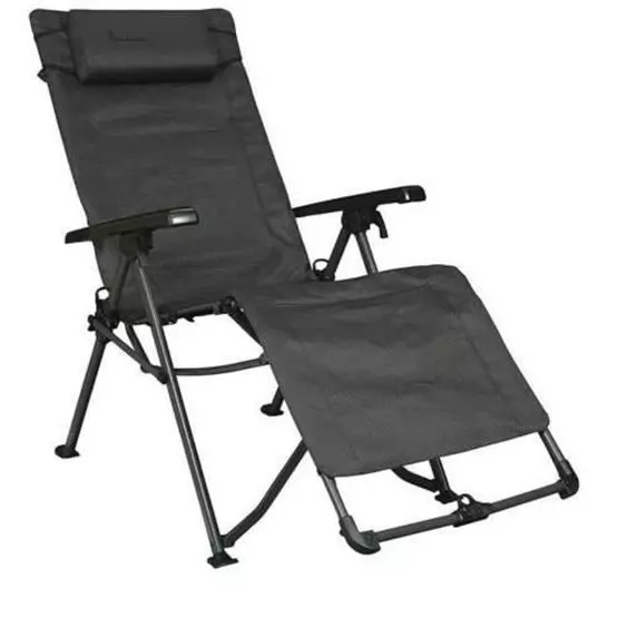 Isabella Freja Reclining Camping Chair (Dark Grey) image 2