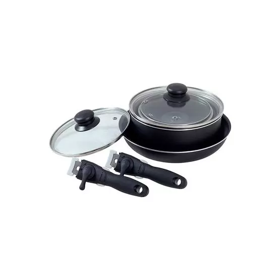 Isabella Stackable pot and frying pan set image 3