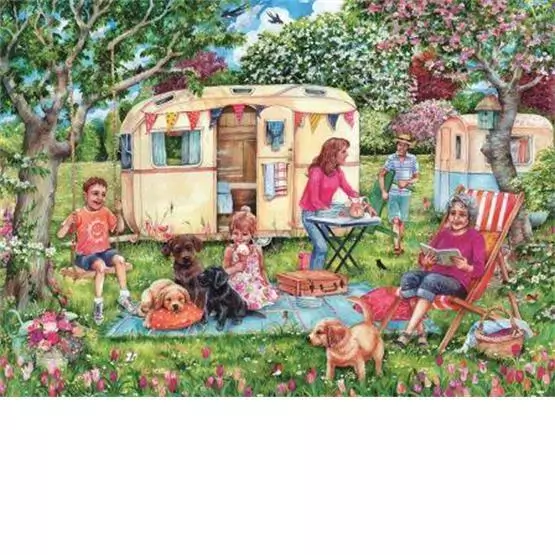 Gibsons - Caravan Escape - 1000 Piece Jigsaw Puzzle image 1