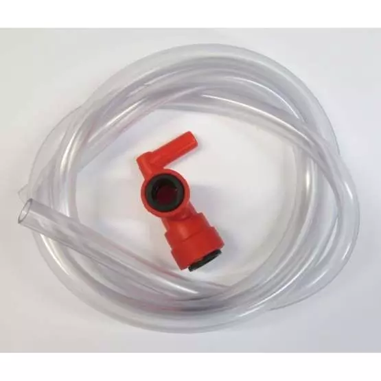 John Guest 12mm/10mm Fitting (Red) for Truma Water Heaters image 1