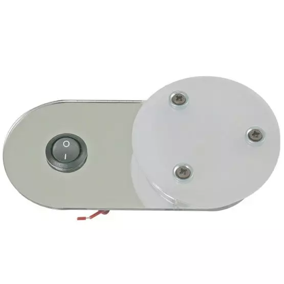 AG LED oval spotlight frosted glass image 1