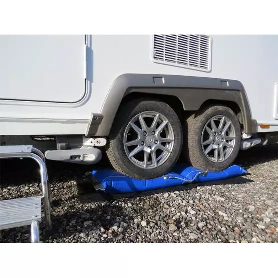 Lock 'n' Level Twin Axle Caravan and Motorhome Levelling aids