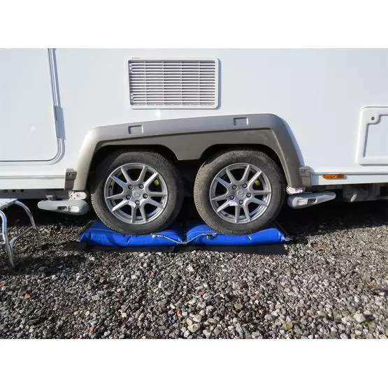Lock 'n' Level Twin Axle Caravan and Motorhome Levelling aids