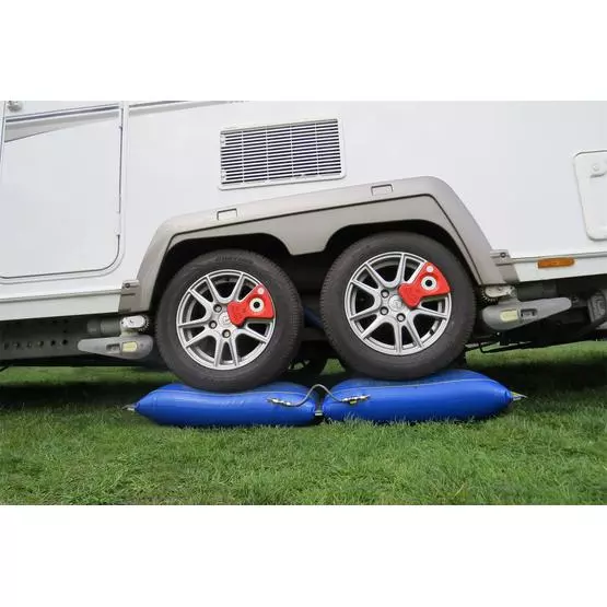 Lock 'n' Level Twin Axle Caravan and Motorhome Levelling aids