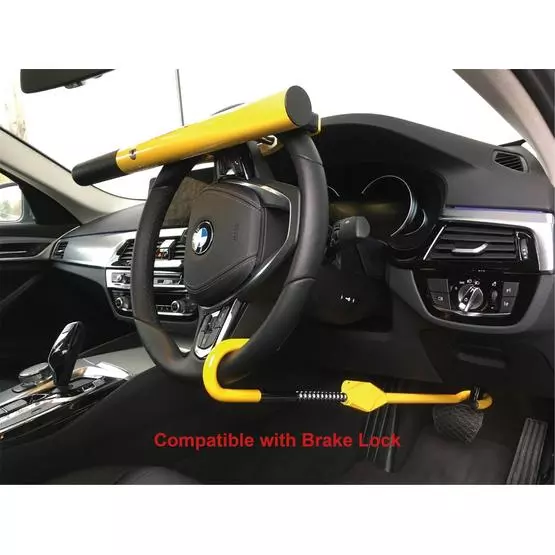 Milenco High Security Steering Wheel Lock (Yellow) image 4
