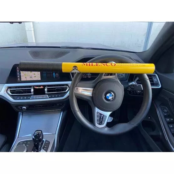 Milenco High Security Steering Wheel Lock (Yellow) image 3