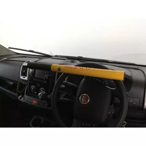 Milenco High Security Steering Wheel Lock (Yellow) image 1