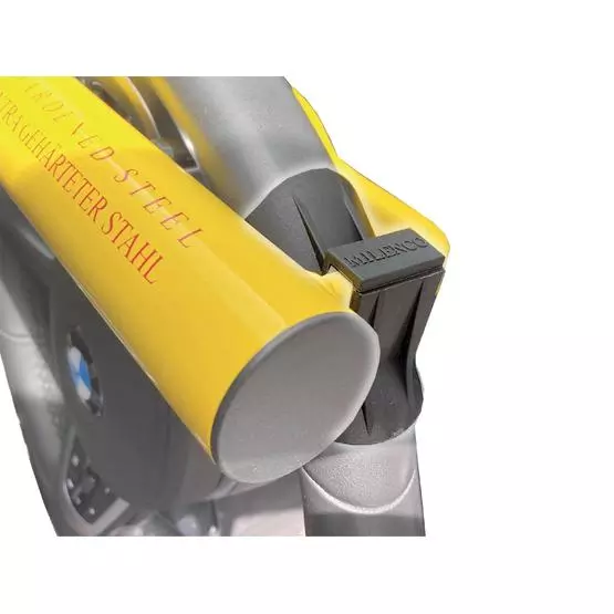 Milenco High Security Steering Wheel Lock + (Yellow with Pad and Bag) image 6