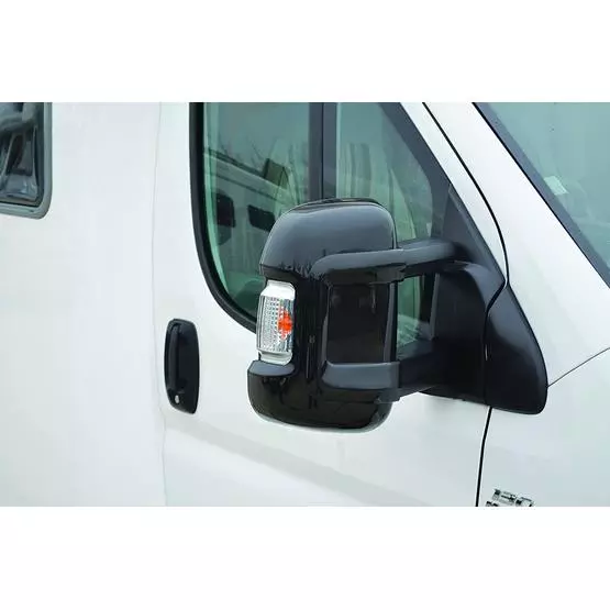 Milenco Motorhome Mirror Protectors (Wide Arm) - Black image 1