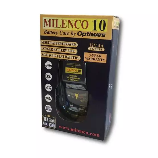 Milenco 10 by Optimate Battery Smart Charger image 3