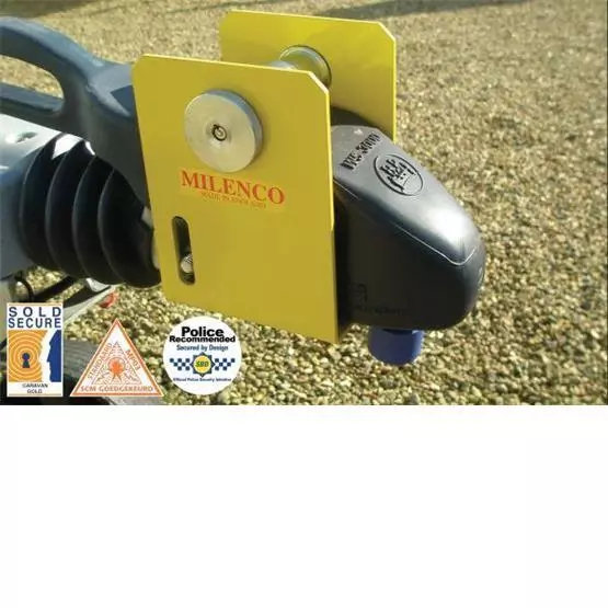Milenco Super Heavy Duty WS3000 Caravan Hitch Lock image 3