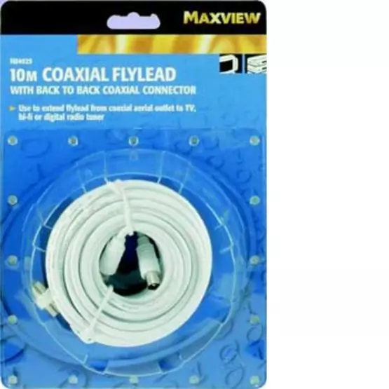 Maxview 10M Coaxial Flylead image 1