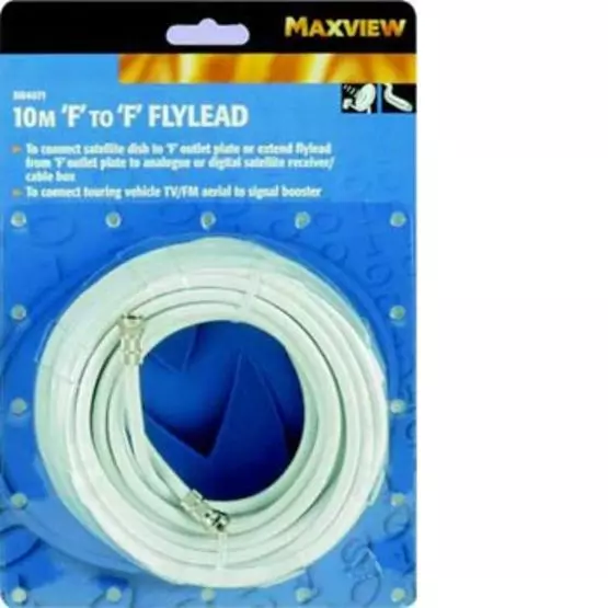 Maxview 10M 'F' to 'F' Flylead image 1