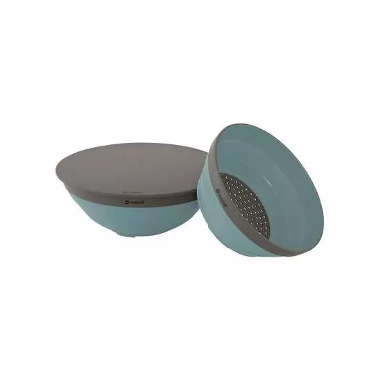 Outwell Collaps Bowl & Colander Set (Classic Blue) image 2