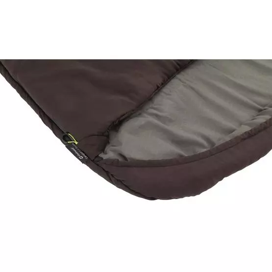 Outwell Campion Lux Double Sleeping bag, Double, Brown