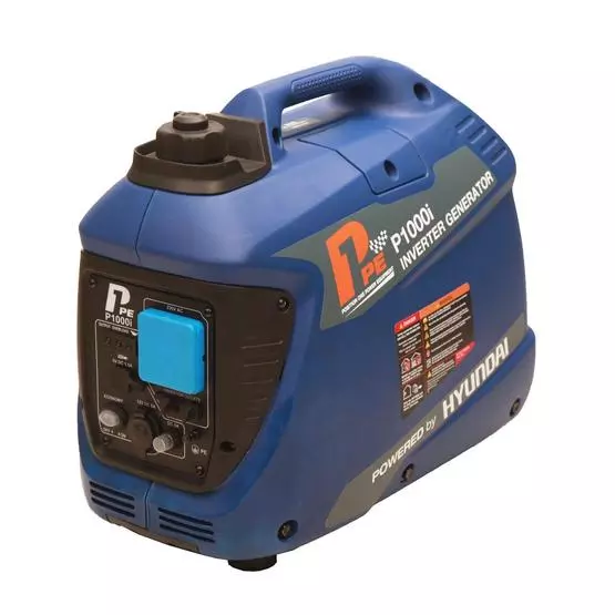 P1PE P1000i 1000W Portable Petrol Inverter Suitcase Generator image 1