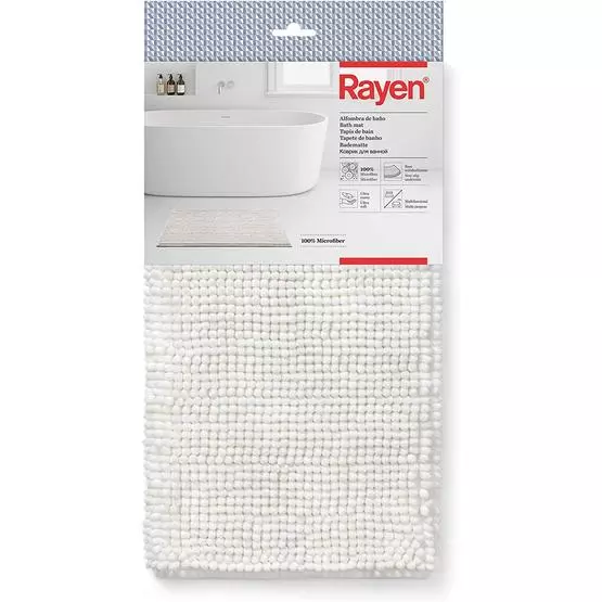 Rayen Bath Mat 80X50CM White image 1