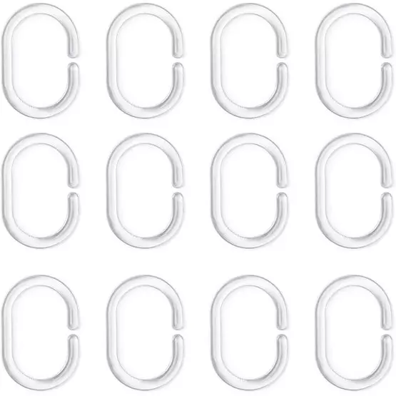 Rayen Shower Curtain White & Green Dot image 3