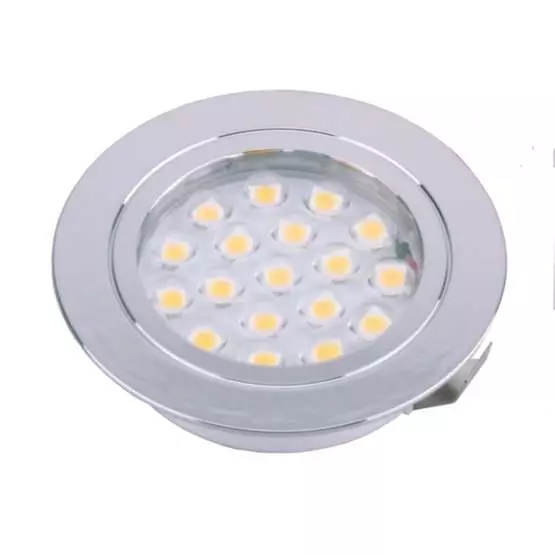 DIMATEC CHROME RECESSED LED image 1