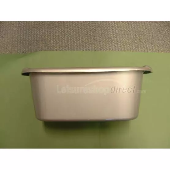 Rectangular Washing Up Bowl, Silver image 1