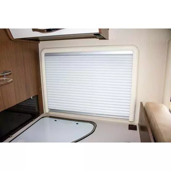 REMIflair IV 515 x 500 mm combi pleated blind for curtained window image 3