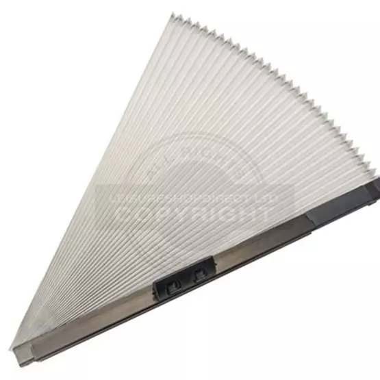 Remifront pleated blind incl. handlebar Master (IV) image 1