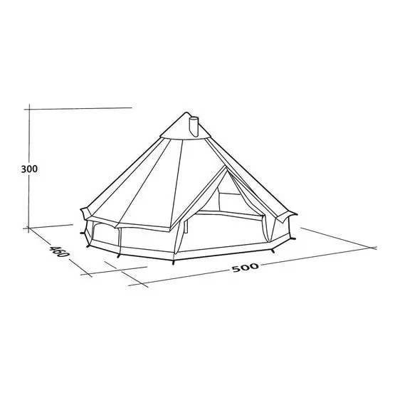 Robens Klondike Grande Tipi Tent image 6