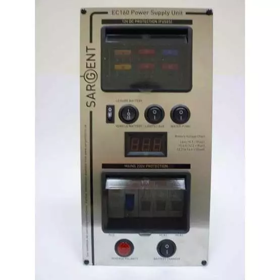 Sargent silver 150w vertical duluxe power supply unit image 1