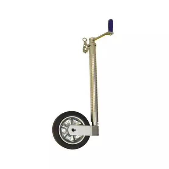 Maypole Heavy Duty Telescopic Ribbed Caravan Jockey Wheel 48mm image 1